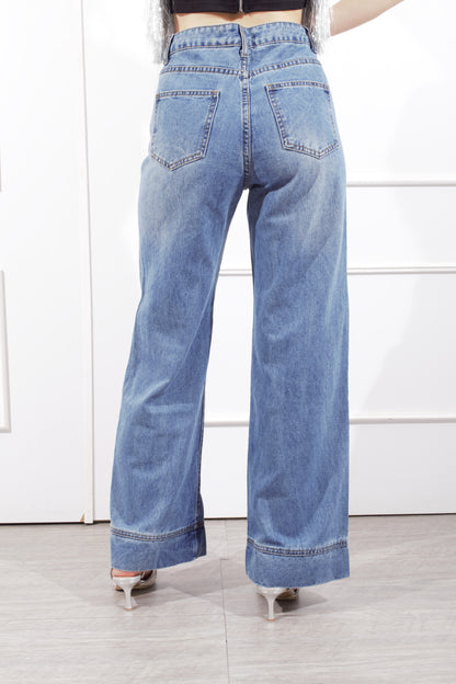 Pantalón Mezclilla Campana