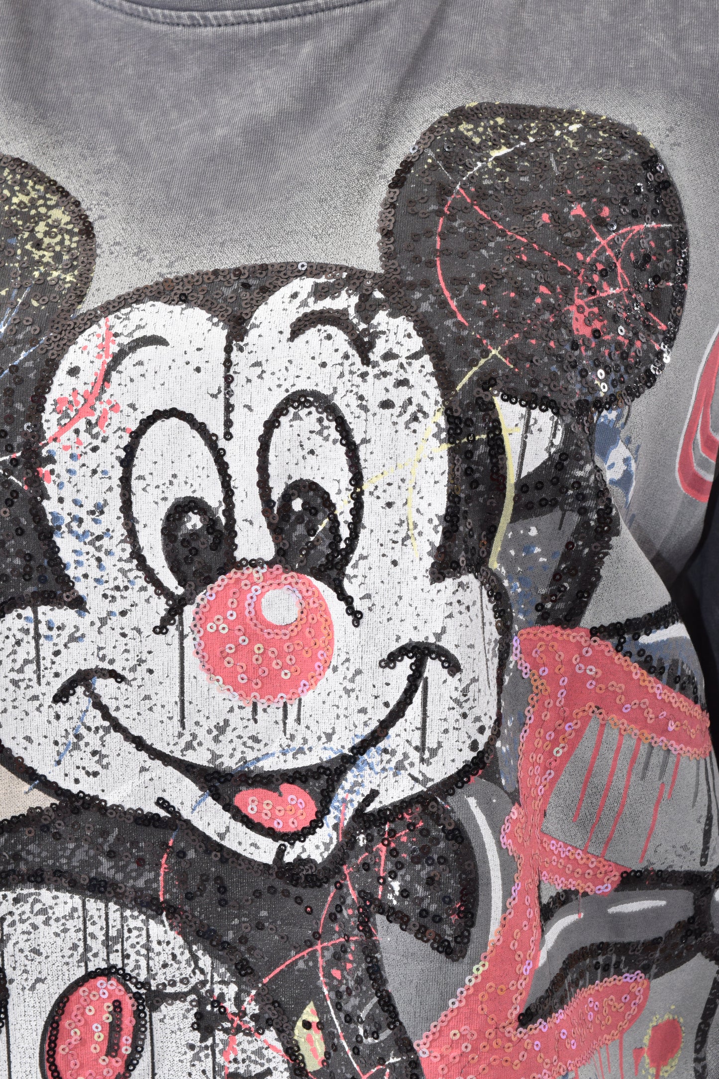 Playera Ratón Lentejuela