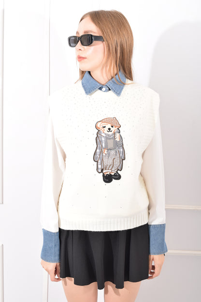 Blusa Con Ensamble