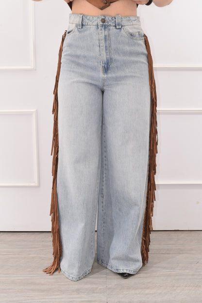 Pantalón Flecos