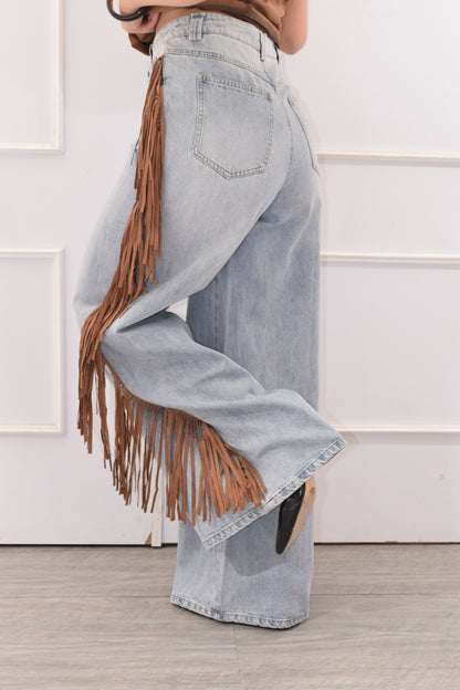 Pantalón Flecos
