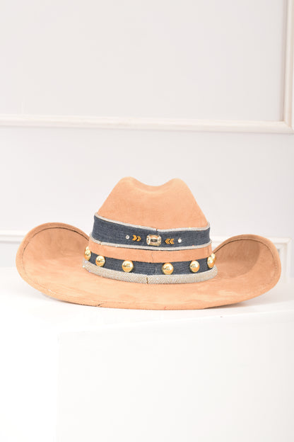 Sombrero Cadena Brillos