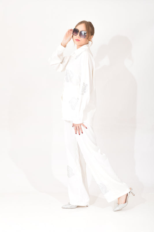 Conjunto Blanco Brillos