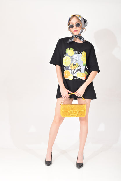 Playera Frutas Mascada