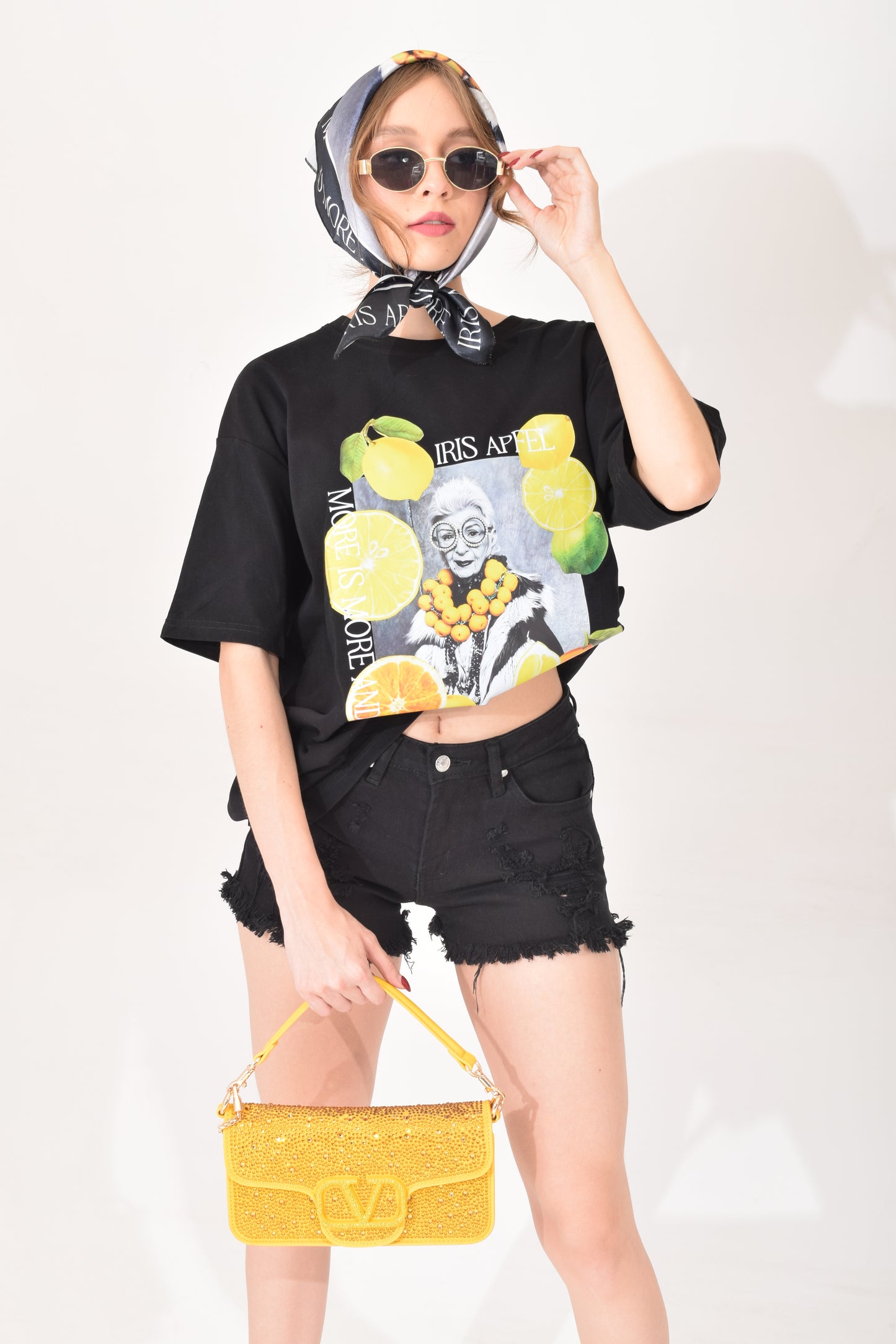 Playera Frutas Mascada