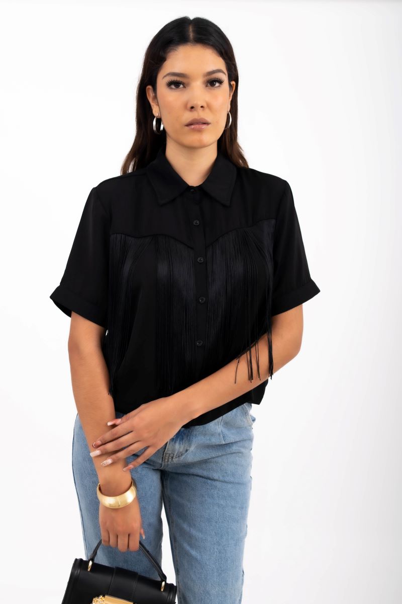 Blusa Flecos