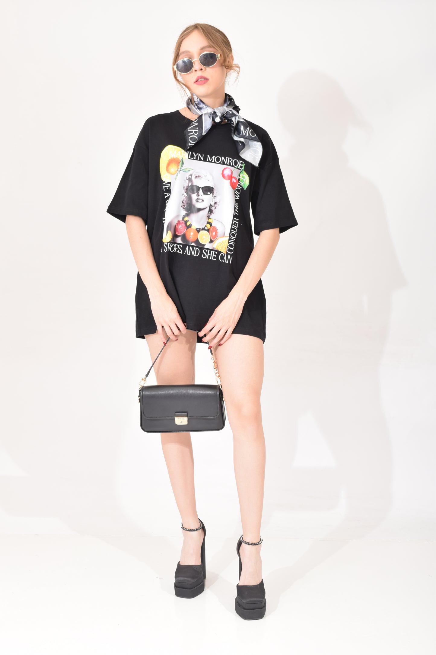 Playera Frutas Mascada