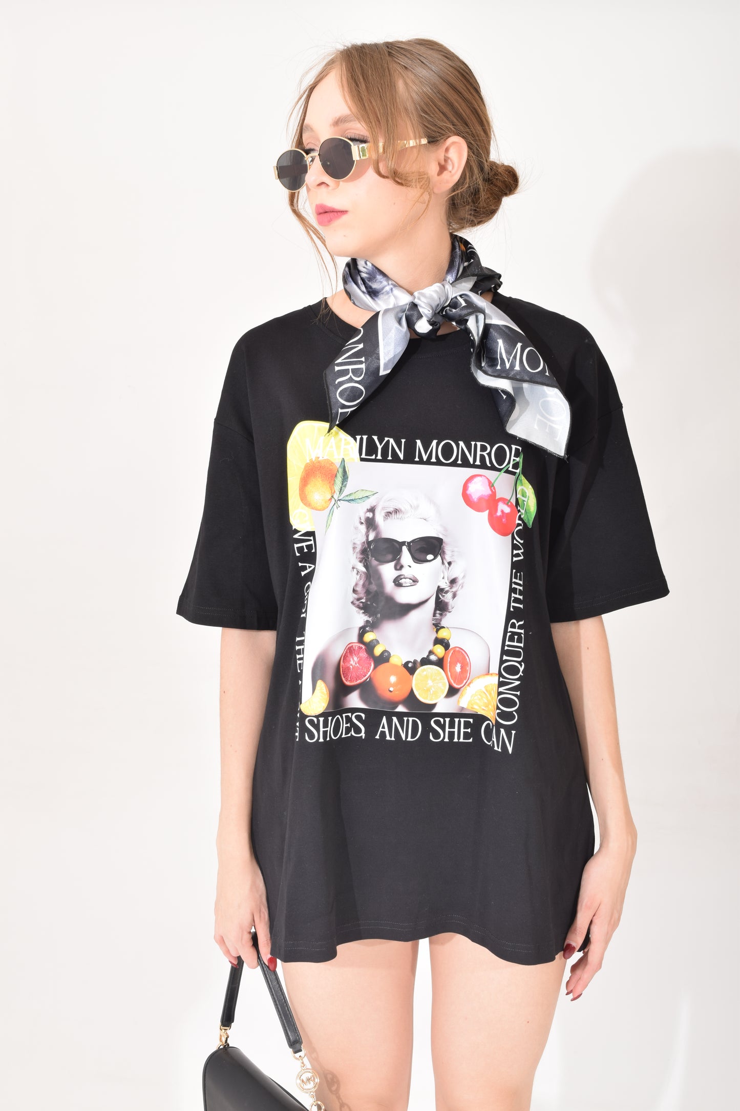 Playera Frutas Mascada