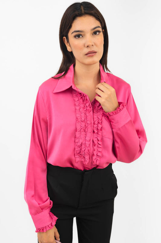 Blusa escarolas