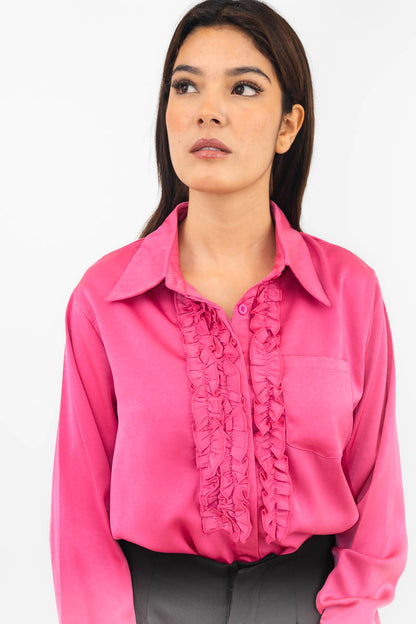 Blusa escarolas