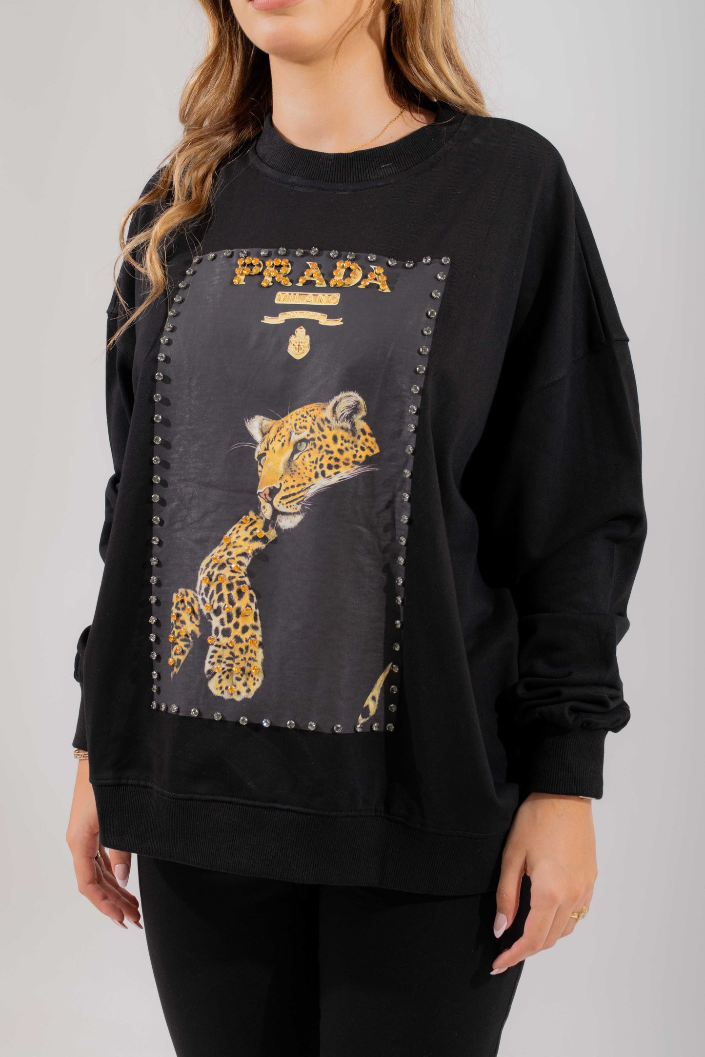 Sudadera Leopardo