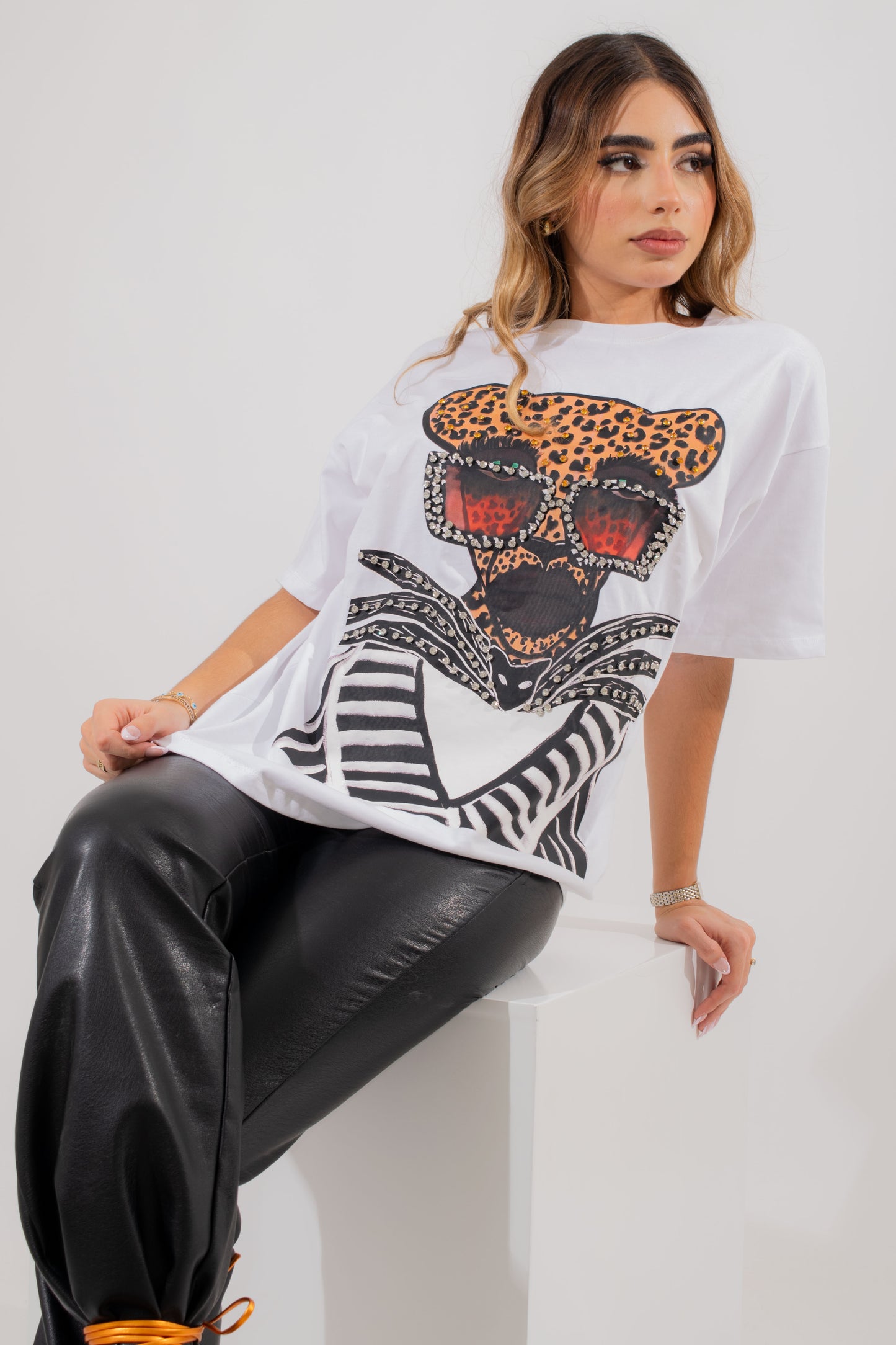 Playera Leopardo