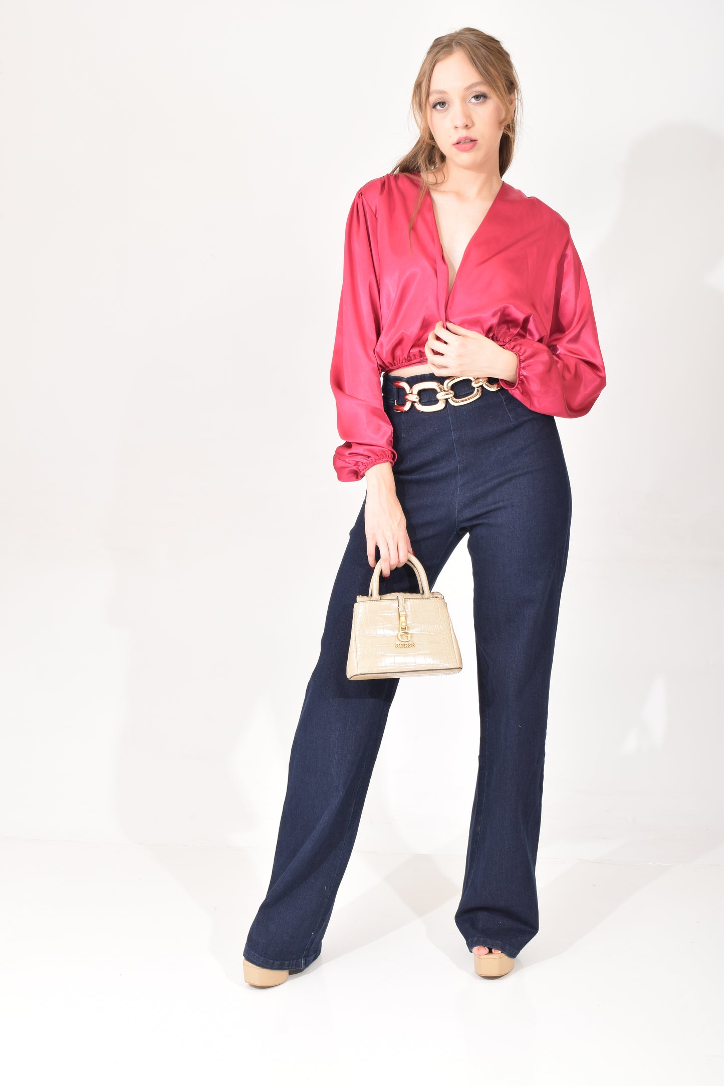 Blusa Satinada