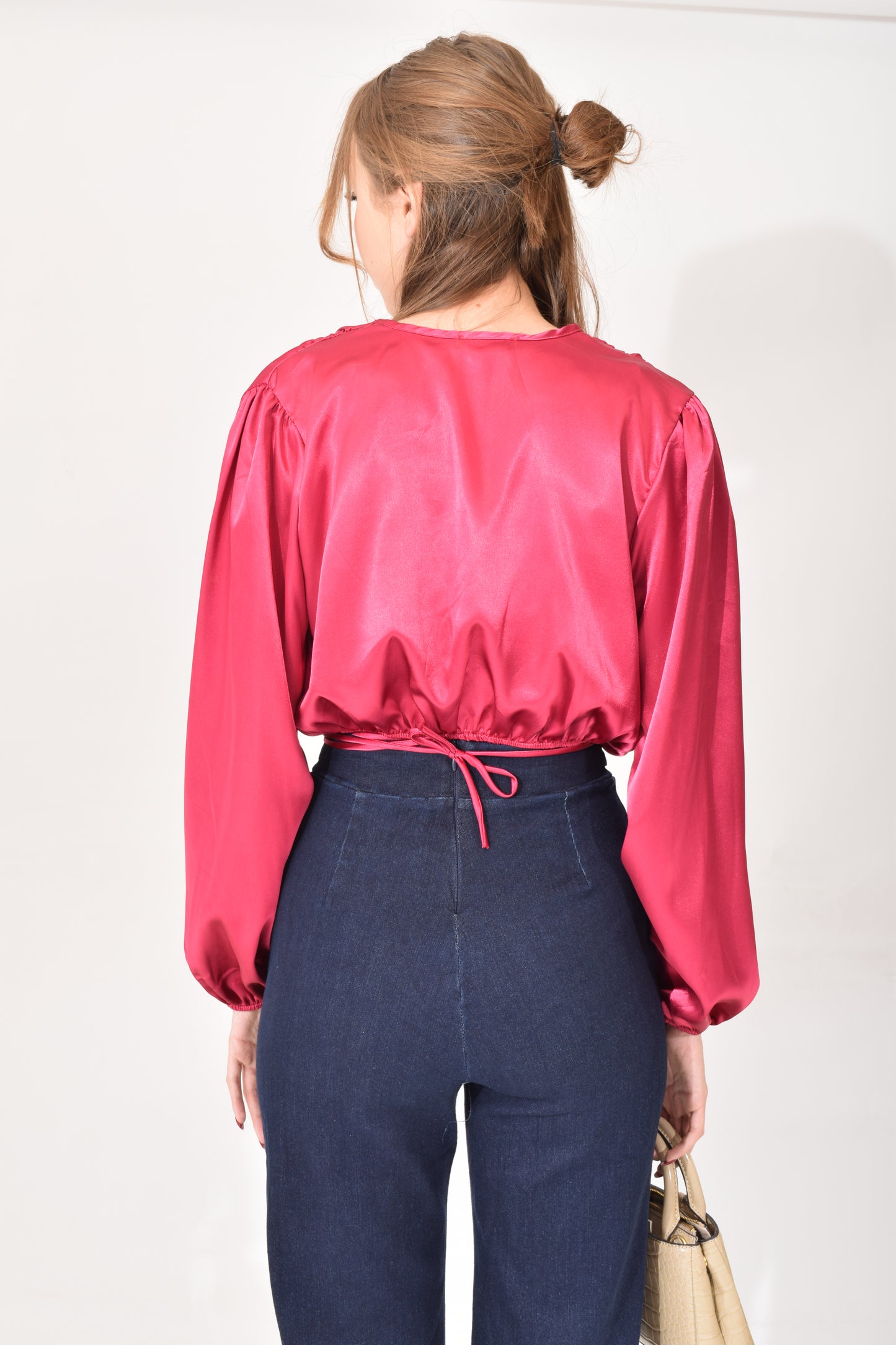 Blusa Satinada