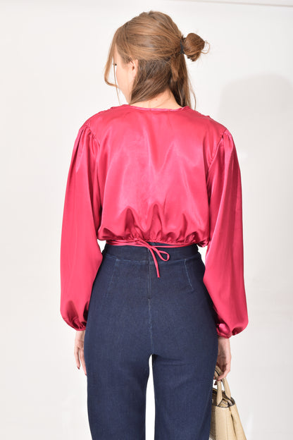 Blusa Satinada