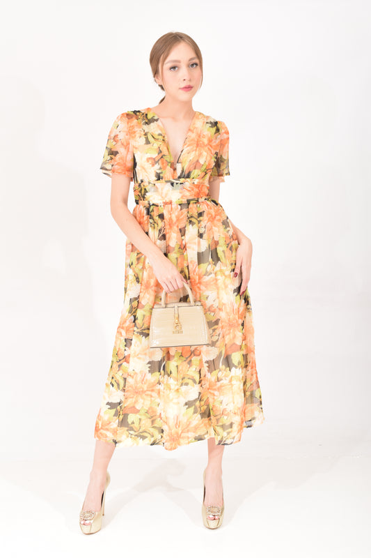 Vestido Estampado Flores