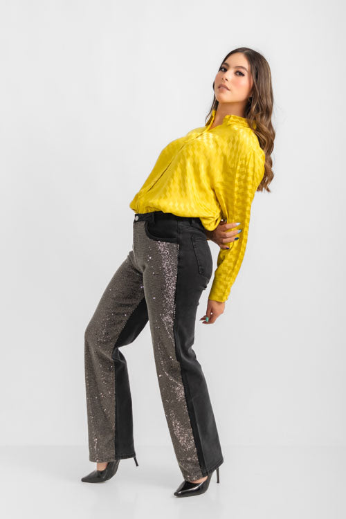 pantalon brillos