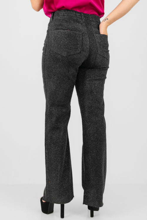 Pantalón Mezclilla Con Brillo