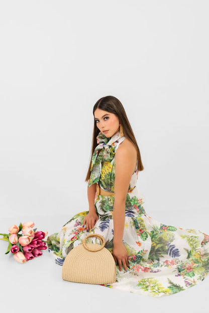 Vestido Estampado Flores